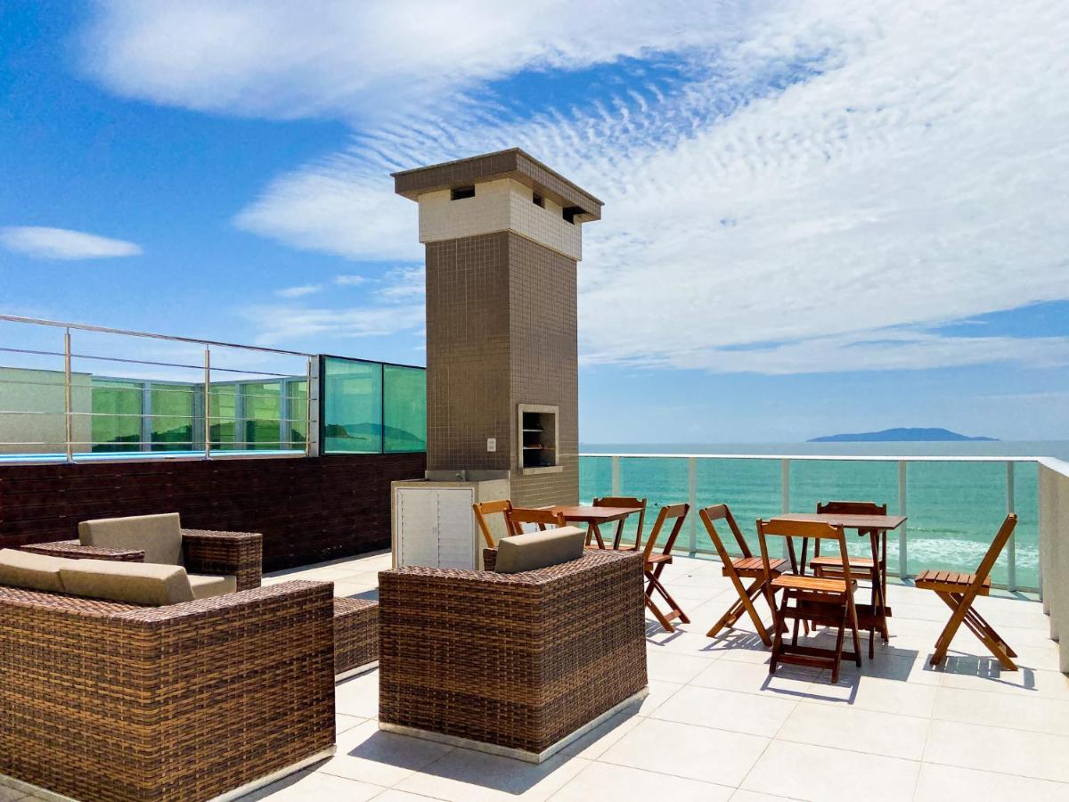 Апартаменты Infinito - Cobertura Frente Mar Com Piscina Говернадор-Селсу-Рамус Экстерьер фото