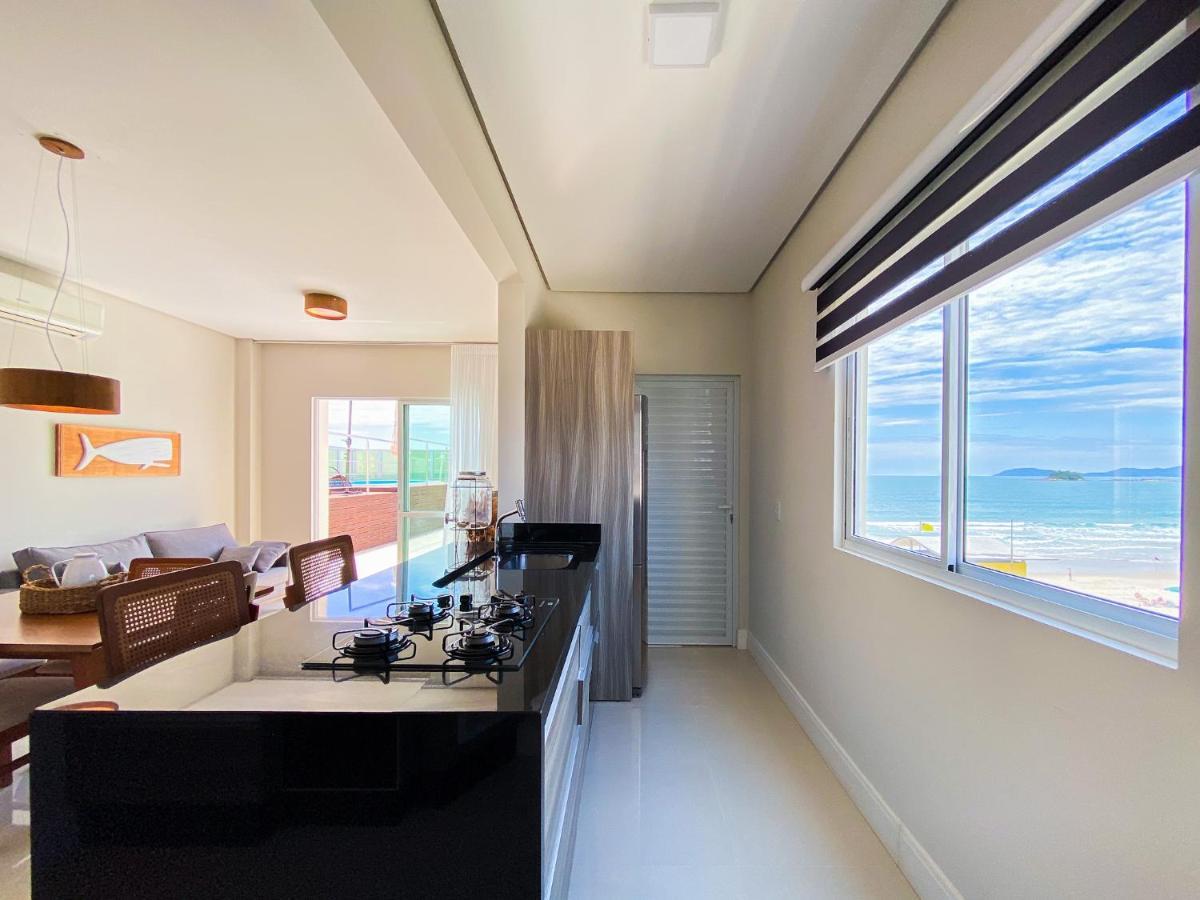 Апартаменты Infinito - Cobertura Frente Mar Com Piscina Говернадор-Селсу-Рамус Экстерьер фото